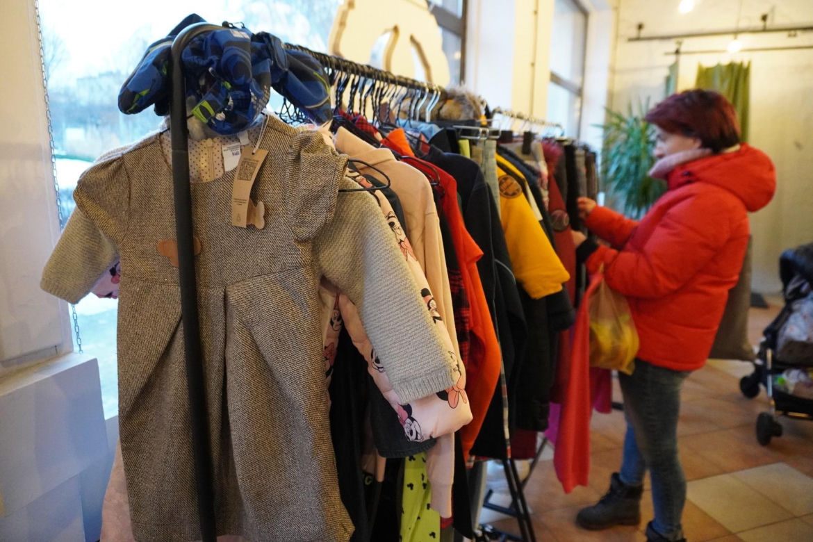 Drugi butik charytatywny fundacji Deszczu Kropelką. Działa na Ligocie w Katowicach