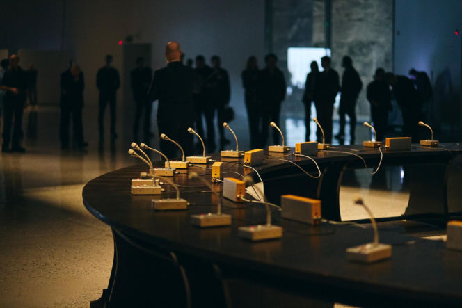 Okrągły stół w Muzeum Historii Polski