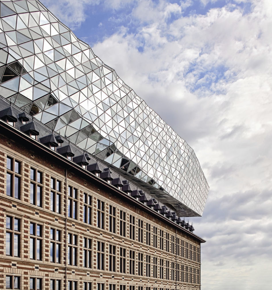 Budynek administracyjny portu w Antwerpii