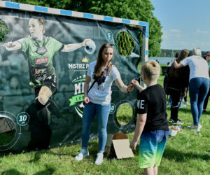 Piknik z lubelskimi szczypiornistkami