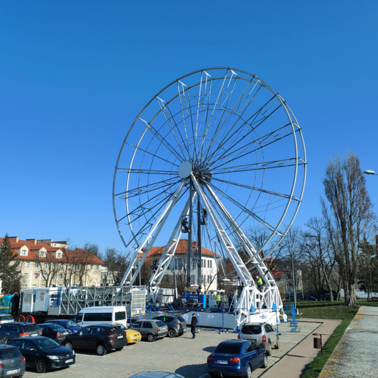 Koło widokowe w Łomży