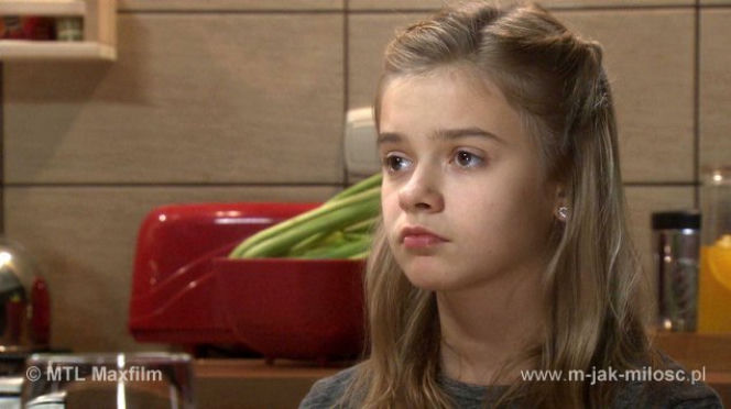 M jak miłość odc. 1048. Zosia (Julia Wróblewska)