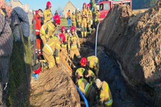 Dramatyczne chwile na obrzeżach Gorzowa. Mężczyzna uratowany
