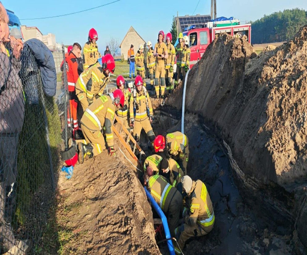 Dramatyczne chwile na obrzeżach Gorzowa. Mężczyzna uratowany
