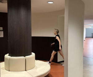 Joanna Scheuring-Wielgus na siłowni