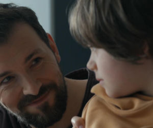 Barwy szczęścia odc. 3276. Sonia (Weronika Nockowska), Marcin Kodur (Oskar Stoczyński), Mateuszek (Filip Kowalewicz)