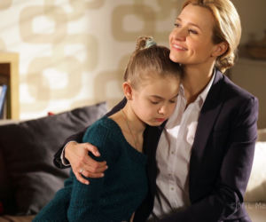M jak miłość odc. 999. Małgosia (Joanna Koroniewska), Zosia (Julia Wróblewska)