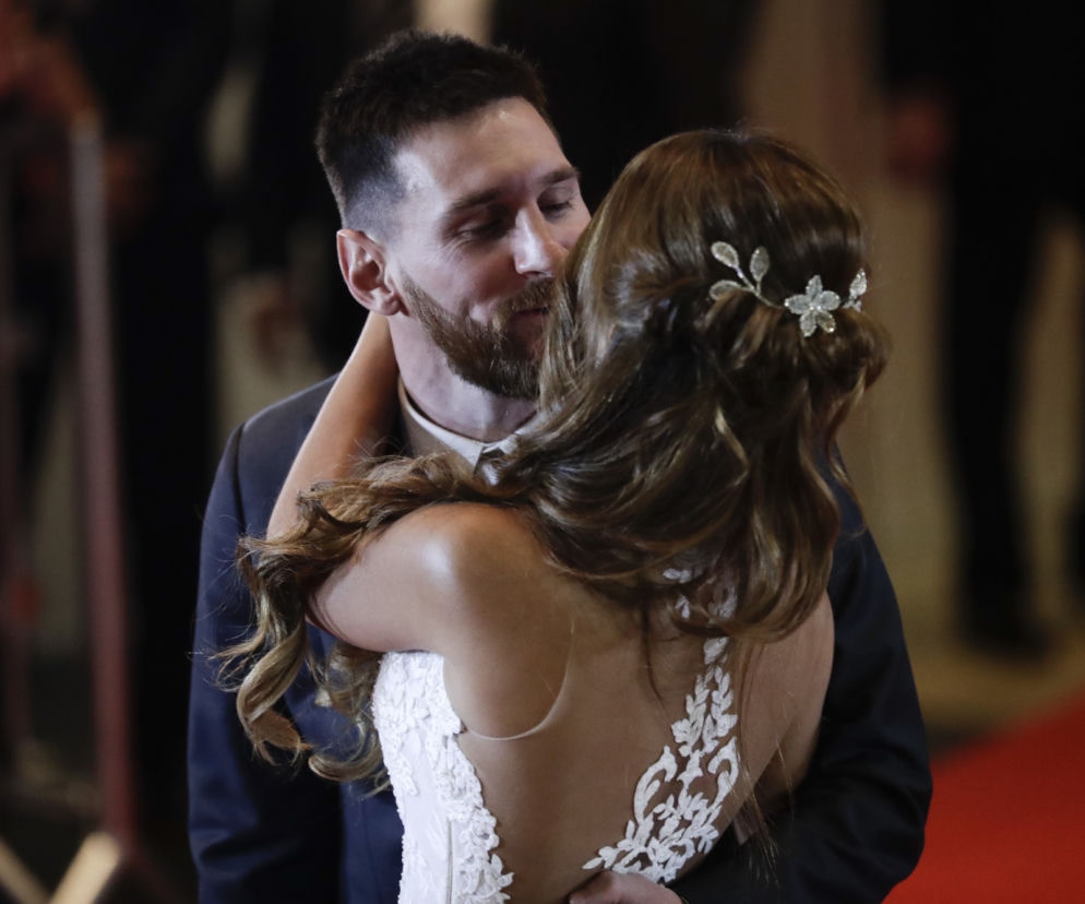 Leo Messi i Antonella Roccuzzo - ślub