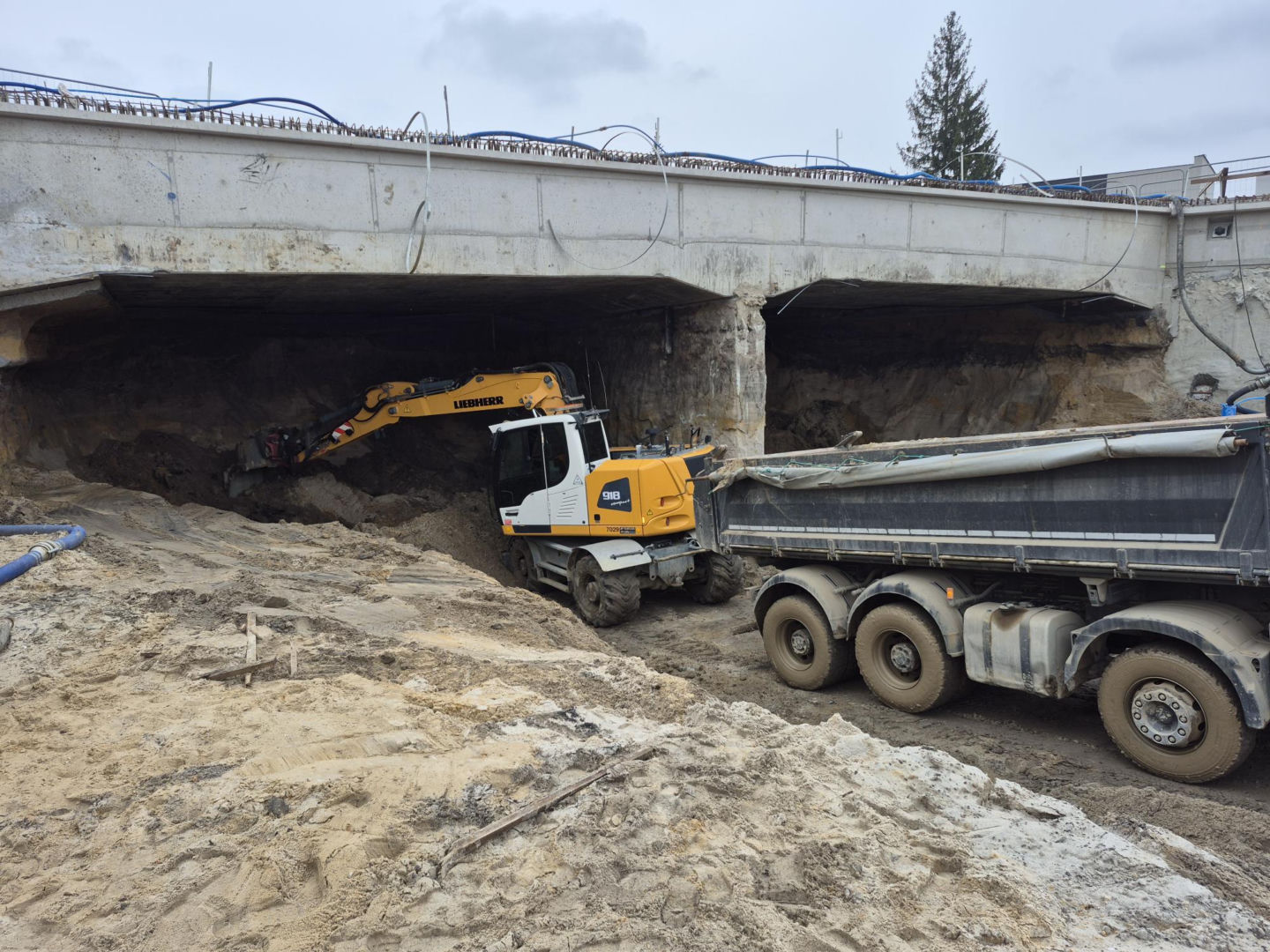 Budowa tunelu w Zabierzowie DK 79