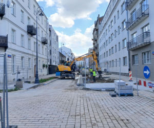 Przebudowa ul. Środkowej w Warszawie