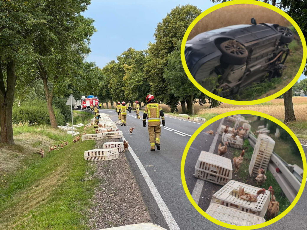 Wypadek w Świerczynku