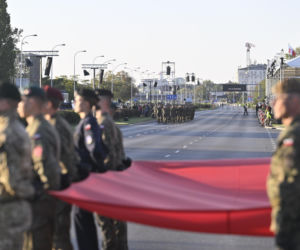 Próba generalna defilady wojskowej w Warszawie