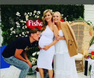 Joanna Krupa - baby shower