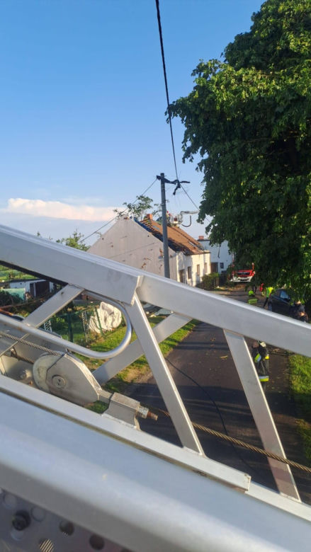 Trąba powietrzna na Opolszczyźnie