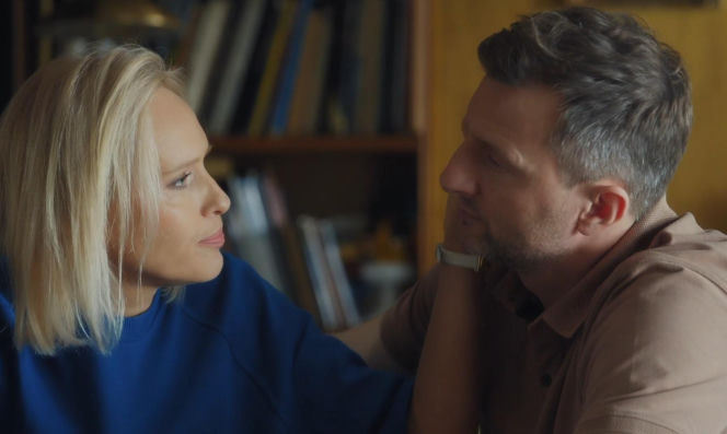 M jak miłość odc. 1920. Dorota (Iwona Rejzner), Bartek (Arkadiusz Smoleński)