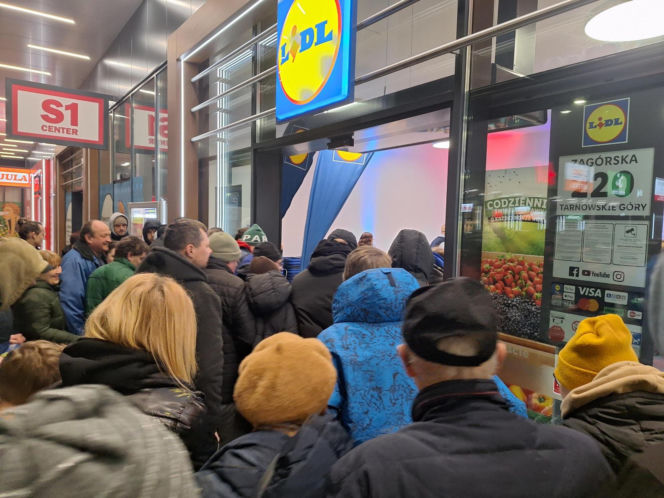 Otwarcie sklepu LiDL w Tarnowskich Górach