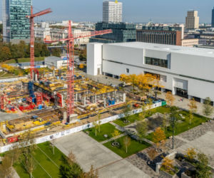 Budowa nowej siedziby teatru TR Warszawa przy Placu Defilad