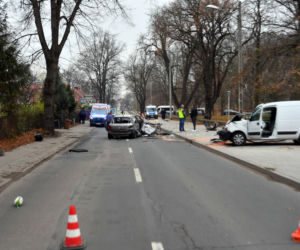 Szczecin: Śmiertelny wypadek na ulicy Dmowskiego