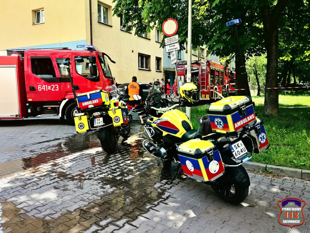 Tragiczny pożar w Tychach