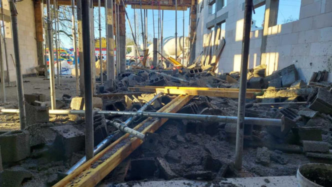 Wypadek na budowie w woj. lubelskim