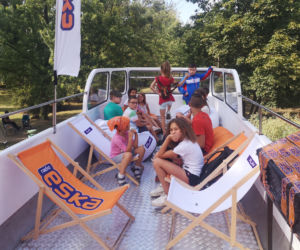 Imprezowy autobus Eski w parku Kasprowicza na Łazarzu!