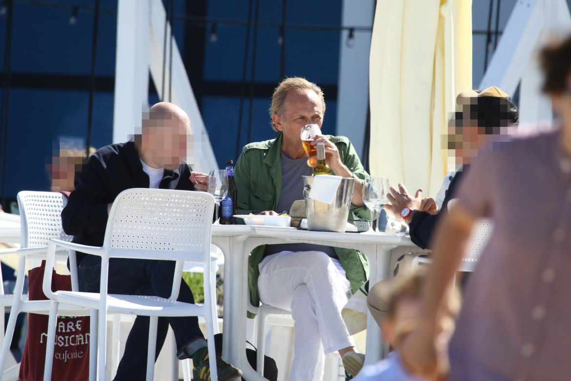 Andrzej Chyra w Sopocie bez zęba i bez alkoholu 
