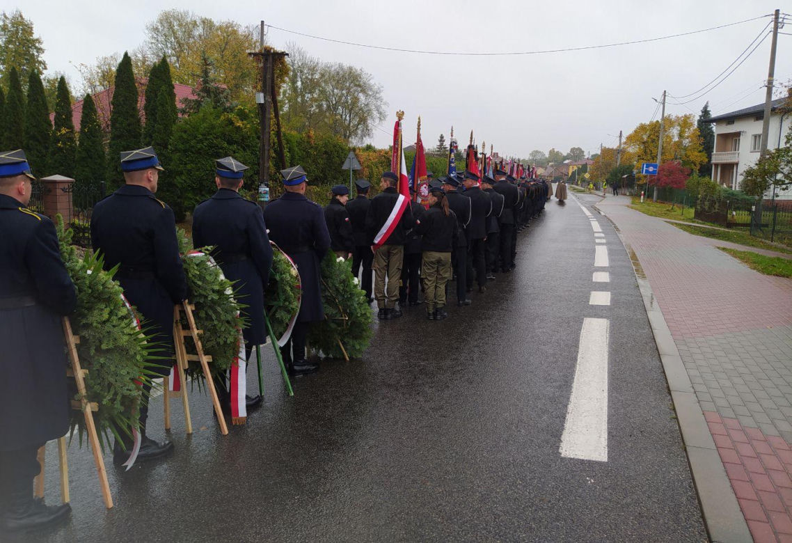 Pogrzeb asp. Bartłomieja Pieroga, jednego z dwóch strażaków, którzy zginęli w pożarze w Nisku