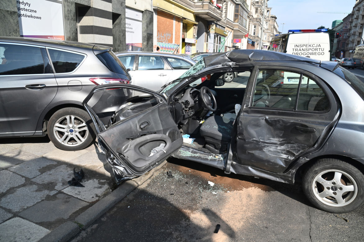 Wypadek na al. Wojska Polskiego
