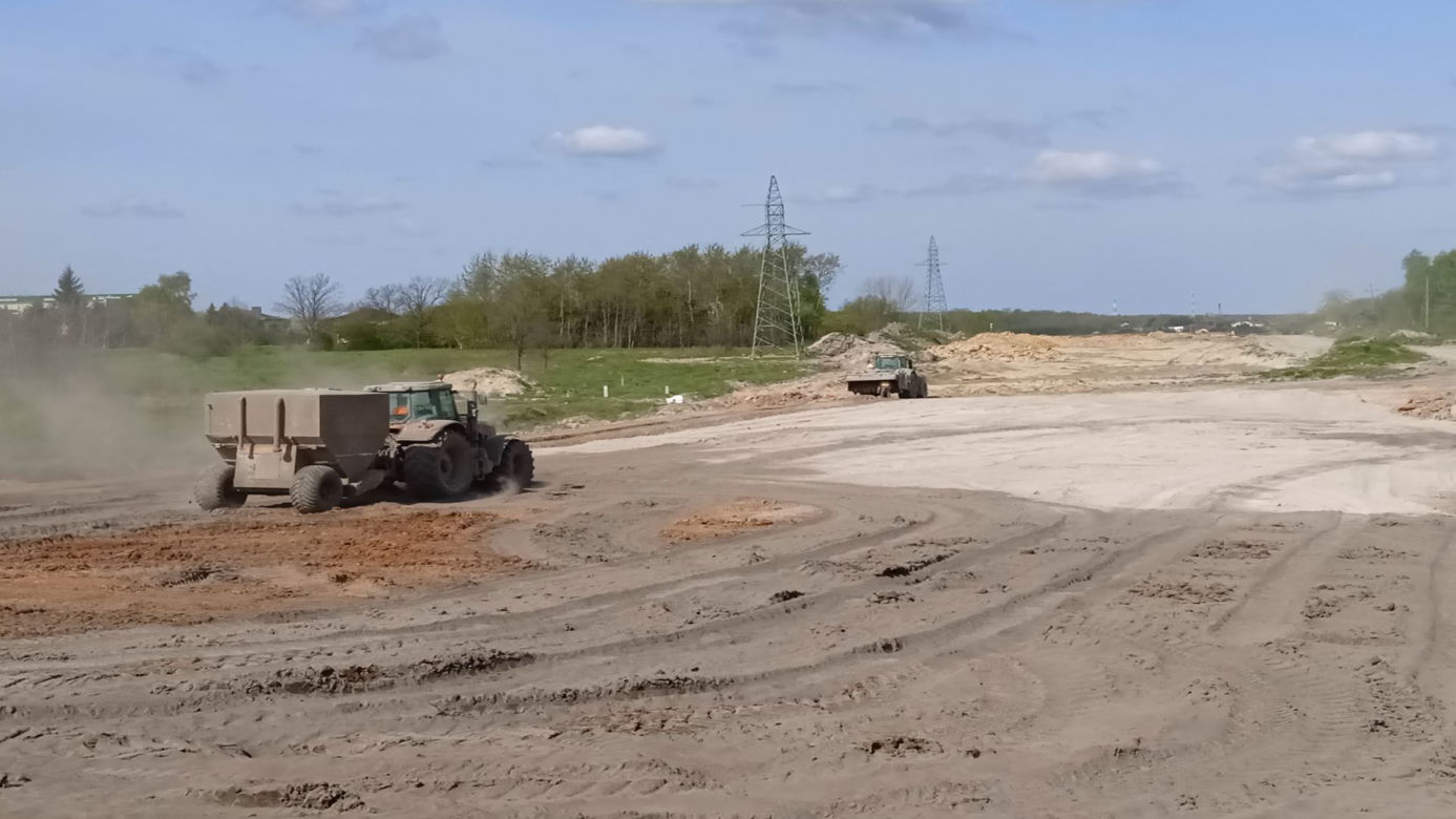 Z wizytą na placu budowy obwodnicy Wąchocka