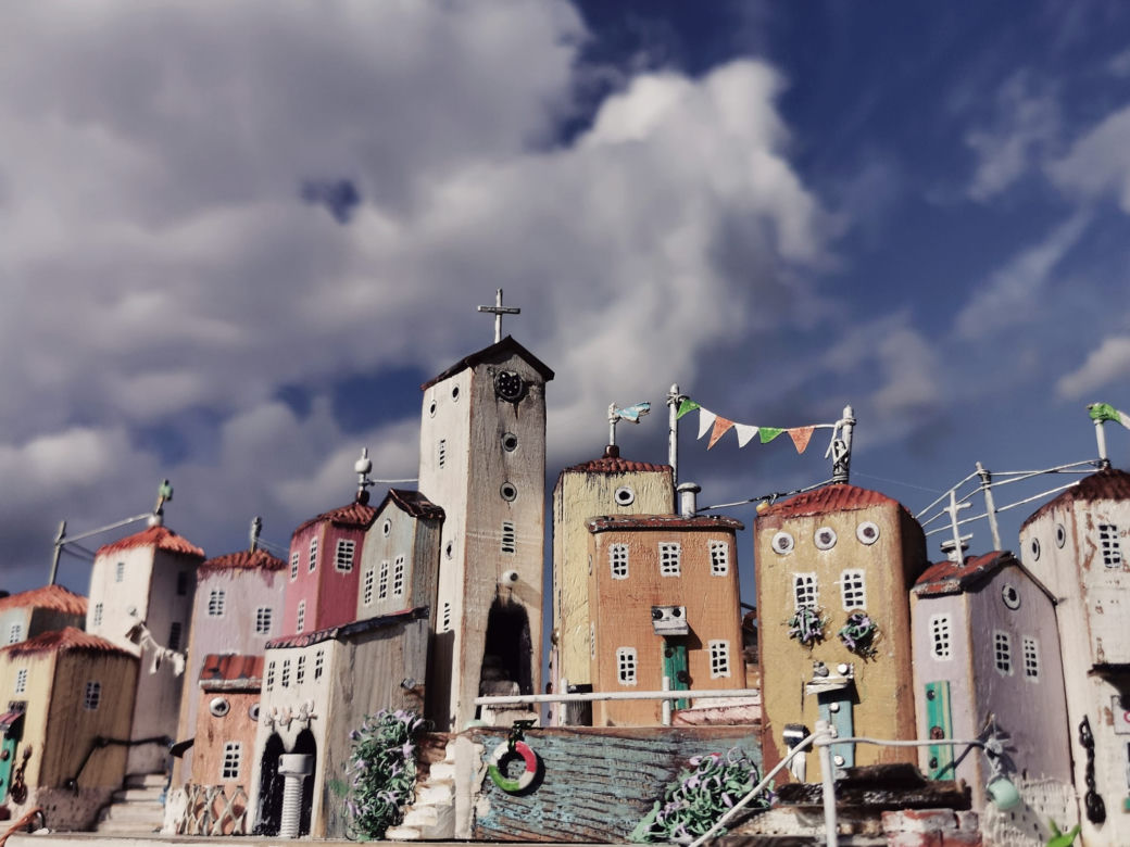 Dzieła sztuki z odpadów 