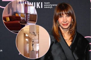 Luksusowy apartament Grażyny Wolszczak! Kolumna w salonie i kolorowa łazienka to nie wszystko!