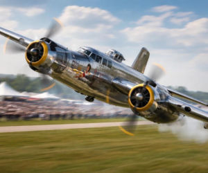 B-25 Mitchell na Antidotum Airshow