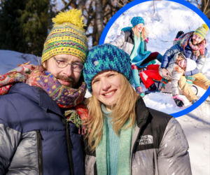 Gwiazda Tańca z Gwiazdami śmiga na sankach z rodziną. Tak bawi się prywatnie