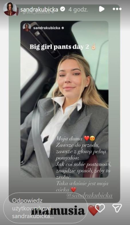 Sandra Kubicka zalała się łzami. Wyznała, że nikt jej niczego nie dał. Teraz może świętować