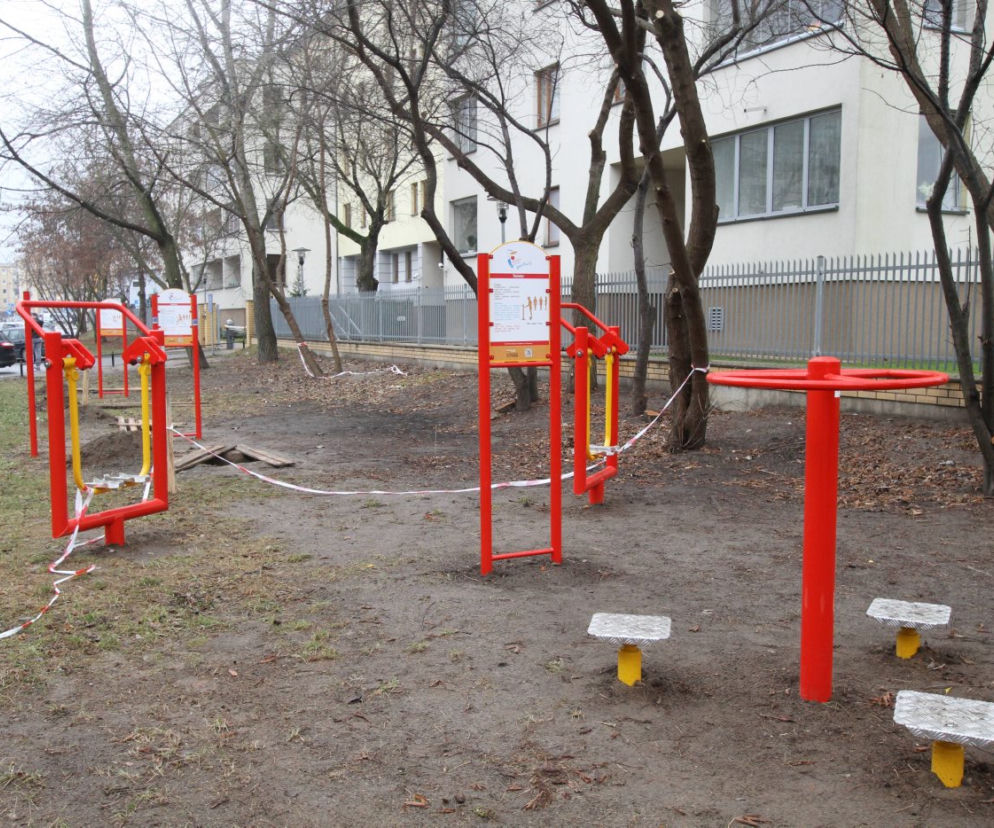 Zwłoki na siłowni plenerowej w Warszawie