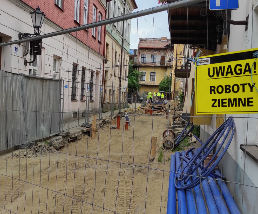 Trwa remont ul. Zakątnej w Tarnowie