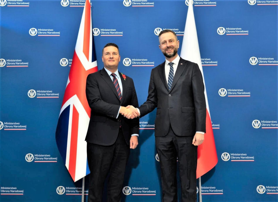 Spotkanie ministrów obrony Polski i Wielkiej Brytanii