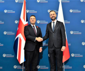 Spotkanie ministrów obrony Polski i Wielkiej Brytanii