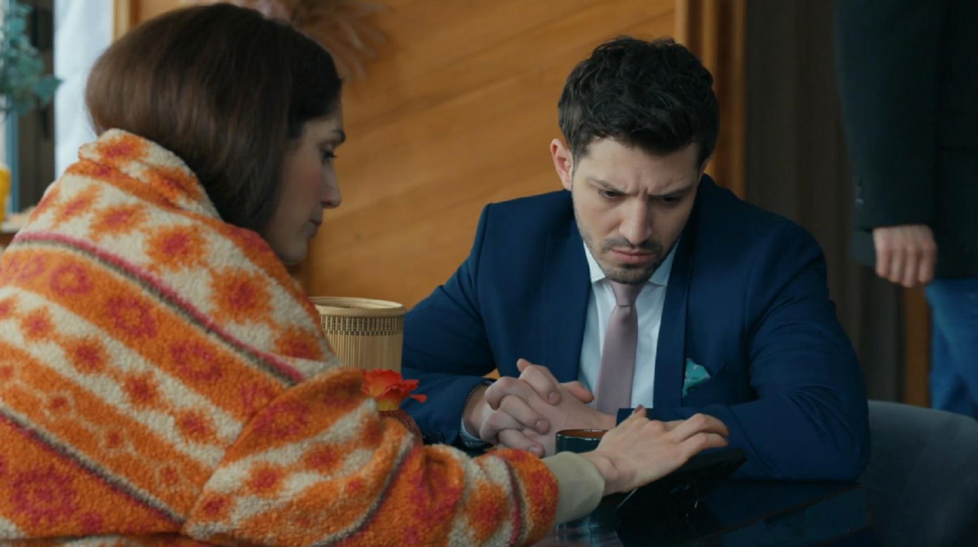 Barwy szczęścia odc. 3413. Celina (Orina Krajewska), Justin (Jasper Sołtysiewicz)