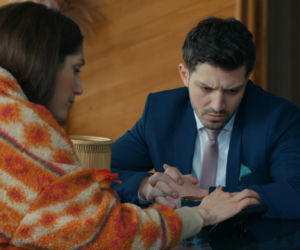 Barwy szczęścia odc. 3413. Celina (Orina Krajewska), Justin (Jasper Sołtysiewicz)