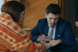 Barwy szczęścia odc. 3413. Celina (Orina Krajewska), Justin (Jasper Sołtysiewicz)