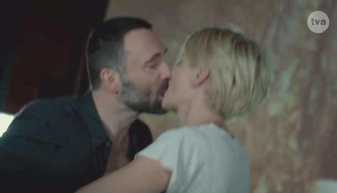 Druga szansa odcinek 6. Monika (Małgorzata Kożuchowska), Marcin (Bartłomiej Świderski)