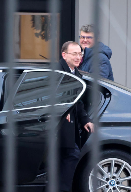 Maciej Wąsik i Mariusz Kamiński w Pałacu Prezydenckim