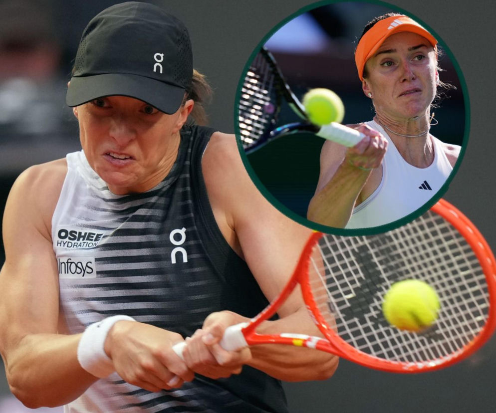 Iga Świątek - Elina Switolina RELACJA NA ŻYWO z WTA w Rzymie [WYNIK]