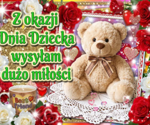 Fajna kartka na Dzień Dziecka