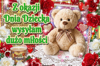 Fajna kartka na Dzień Dziecka