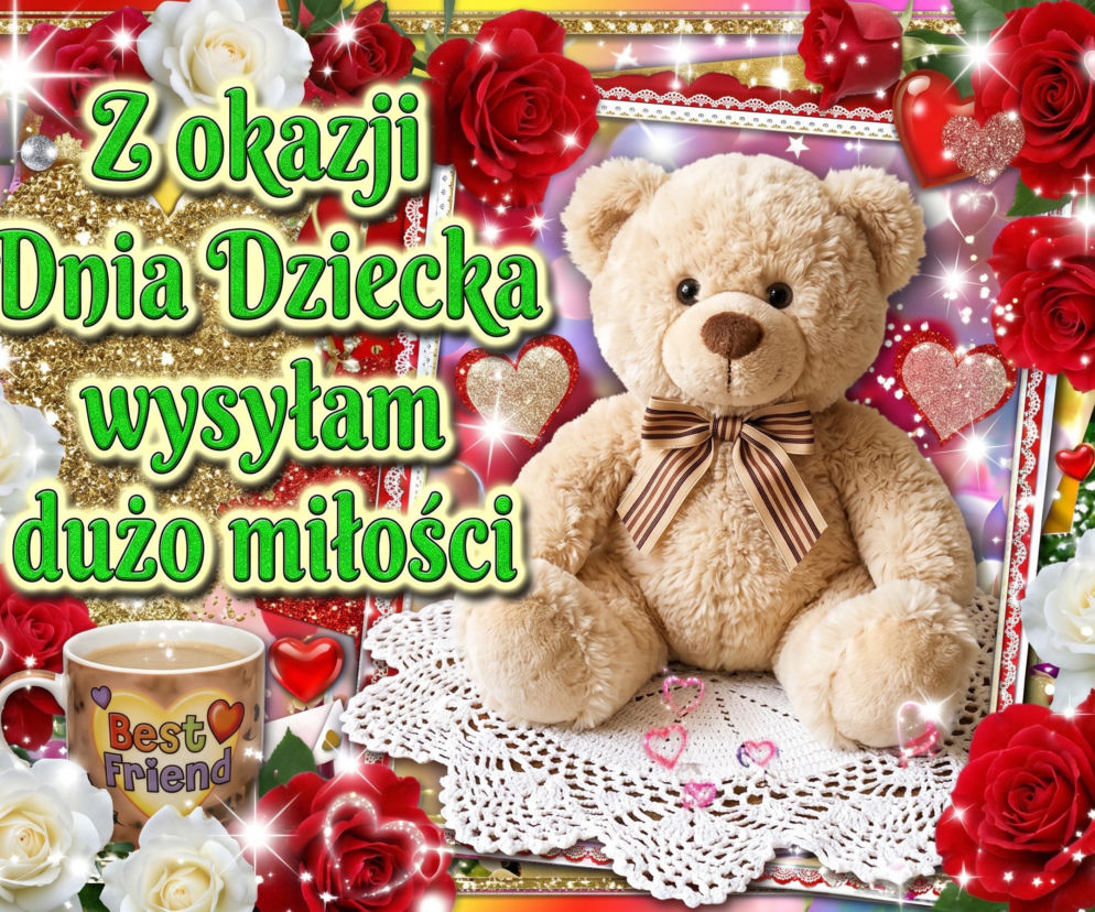 Fajna kartka na Dzień Dziecka