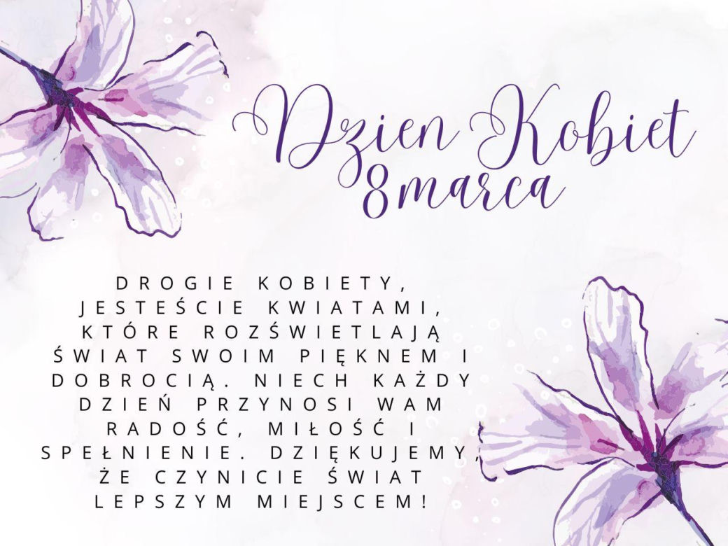 Dzień Kobiet życzenia na 8 marca