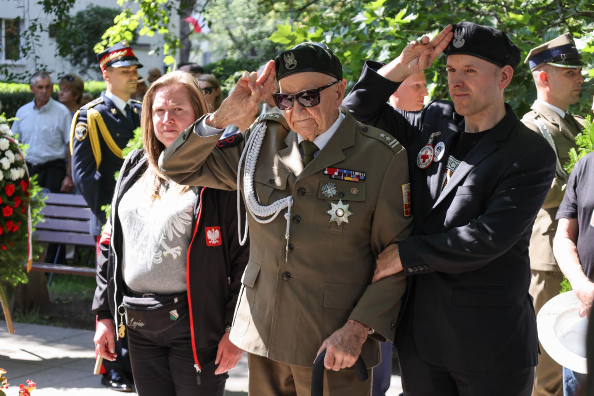 Hołd dla żołnierzy „Żywiciela” w 82. rocznicę wybuchu Powstania Warszawskiego