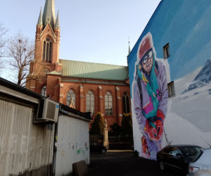 Mural z wizerunkiem Jerzego Kukuczki powstał w Katowicach. Himalaista upamiętniony w Bogucicach